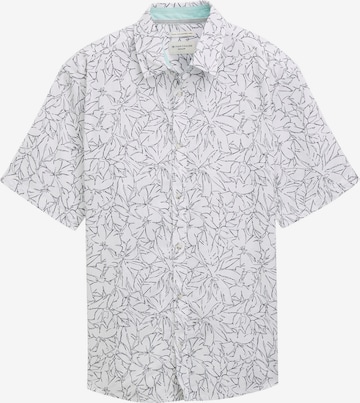 TOM TAILORRegular Fit Košulja - bijela boja: prednji dio