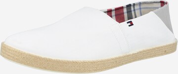 TOMMY HILFIGER - Espadrilles 'Easy Summer' em branco: frente