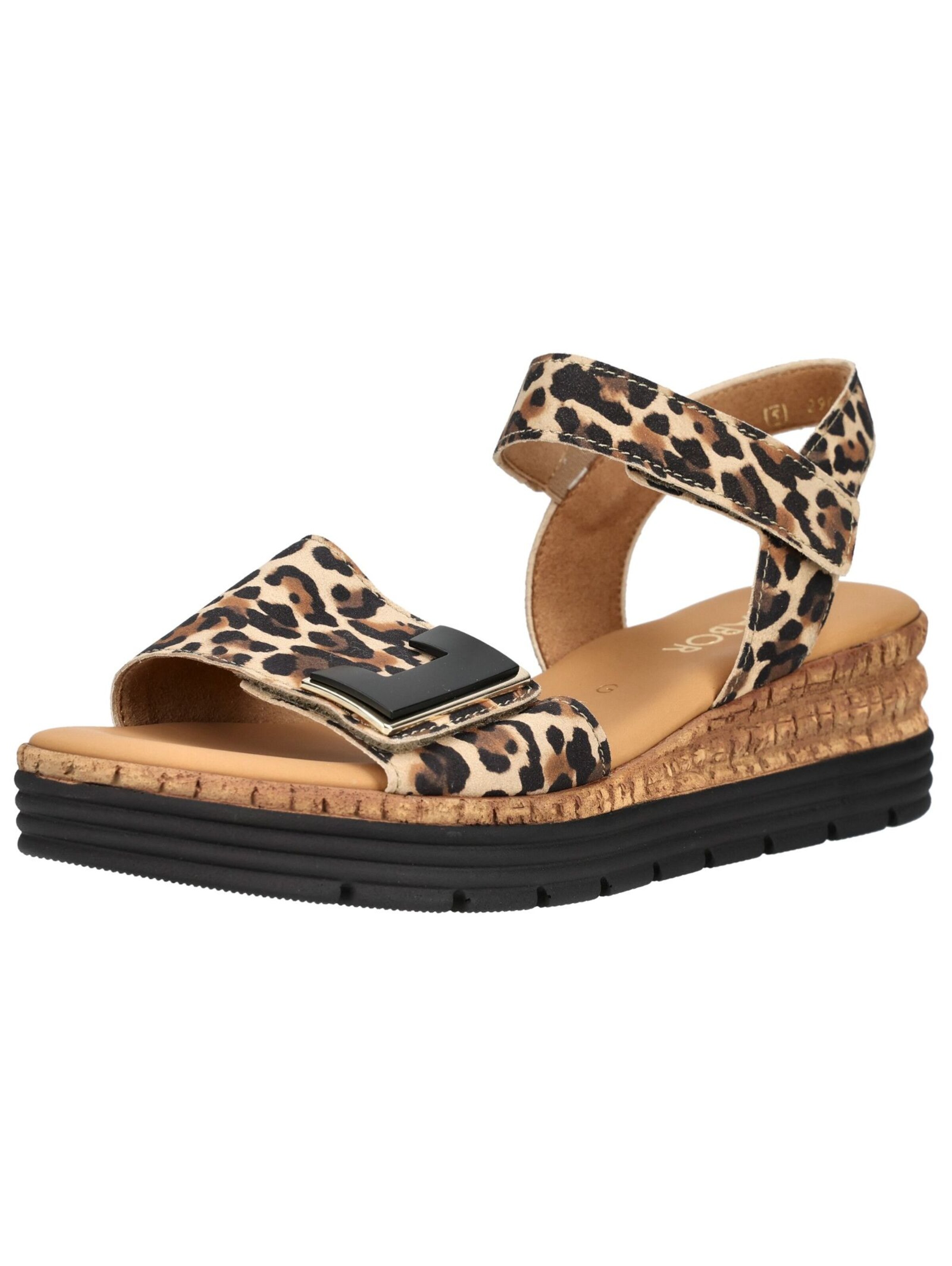 Sandales GABOR en beige : devant