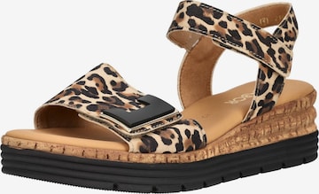 Sandales GABOR en beige : devant