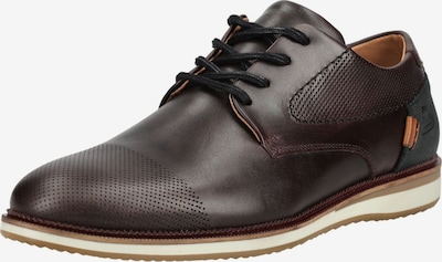 BULLBOXER Chaussure à lacets en 40 en chocolat, Vue avec produit