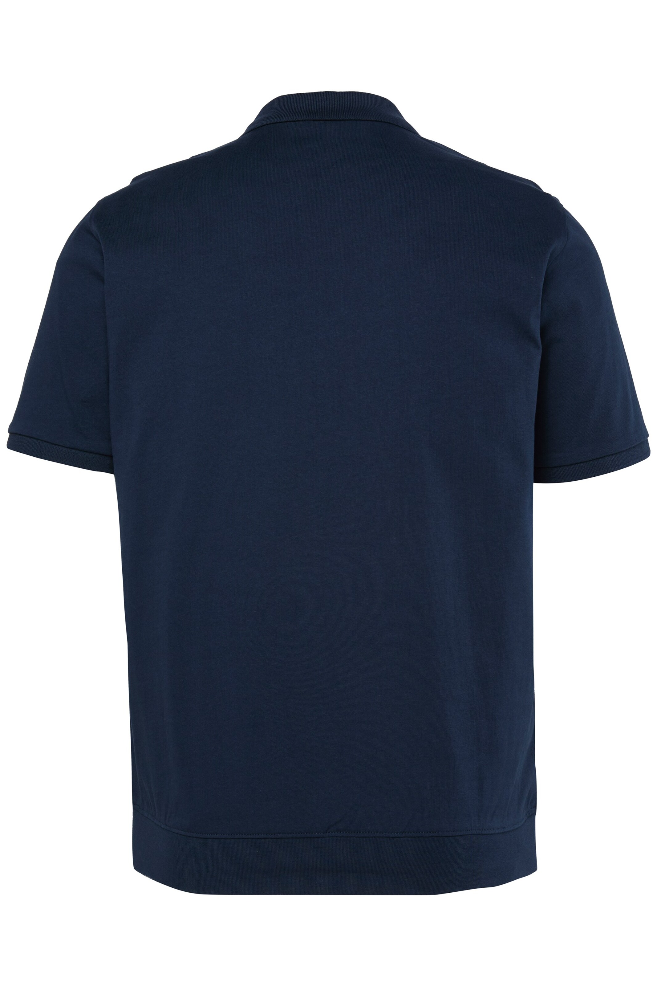 Men Plus Poloshirt in Blau
