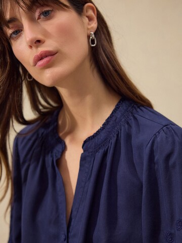 Chemisier Next en bleu