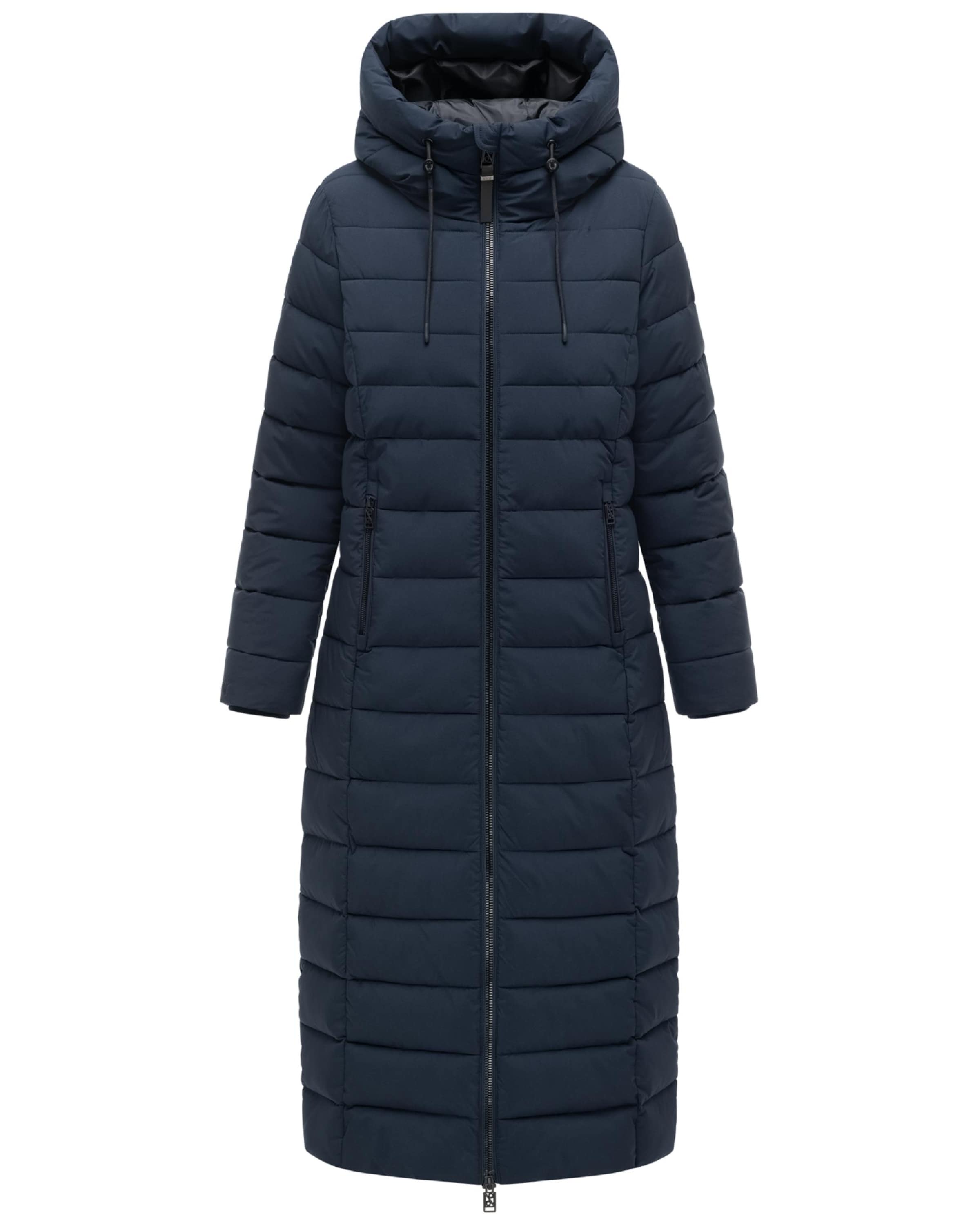 Cappotto invernale 'Vanillawolke 14' di NAVAHOO in blu: frontale