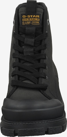 G-Star Footwear Lace-Up Ankle Boots in Black