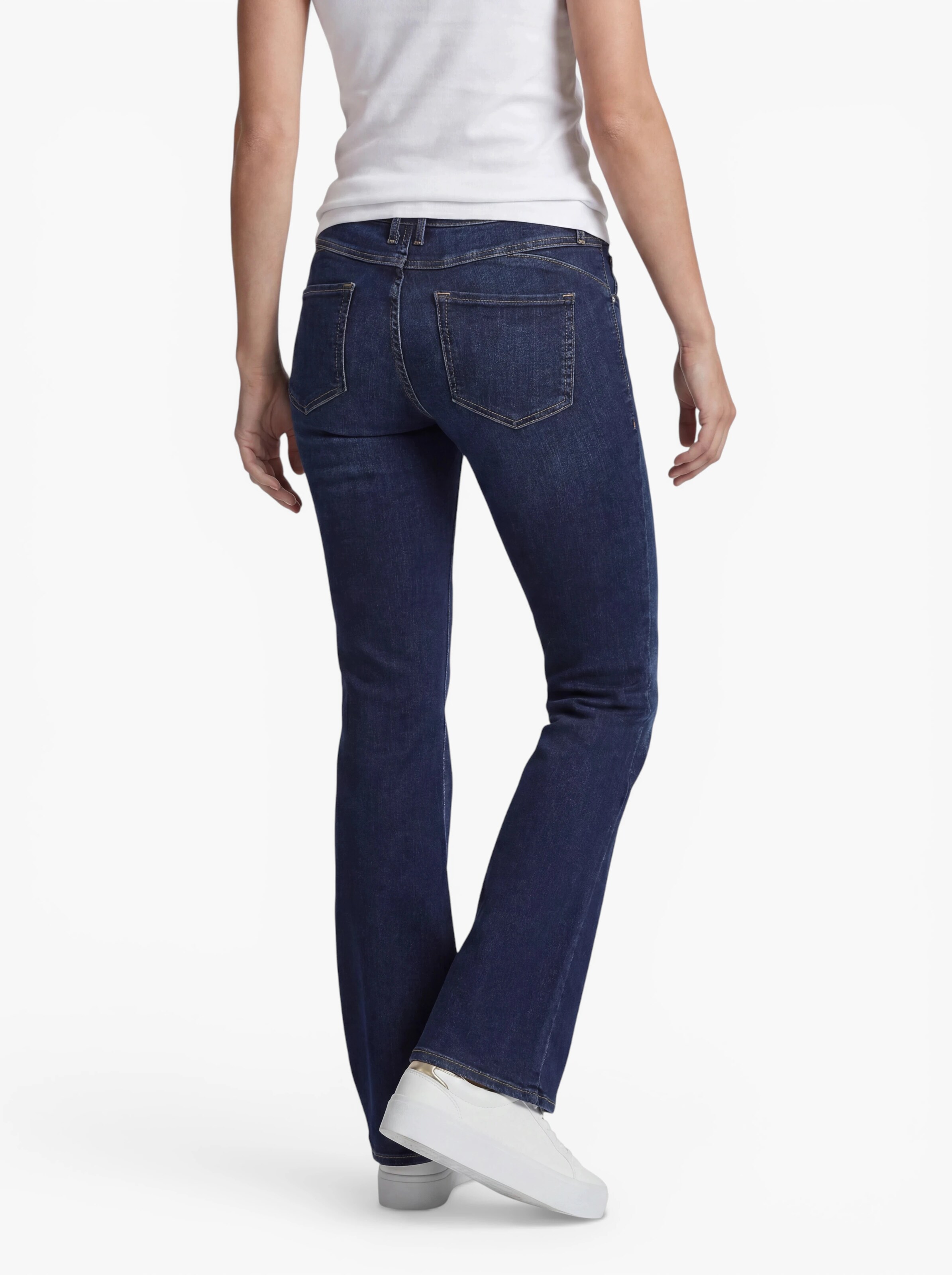 évasé Jean 'ONLBLUSH' ONLY en bleu