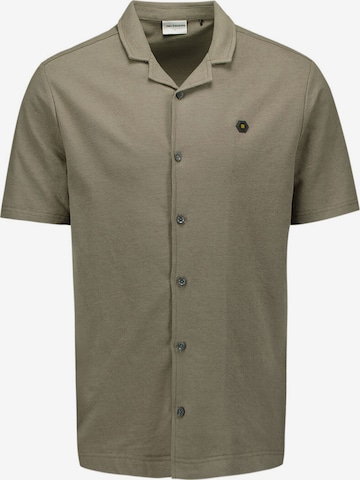 No Excess Overhemd in Groen: voorkant