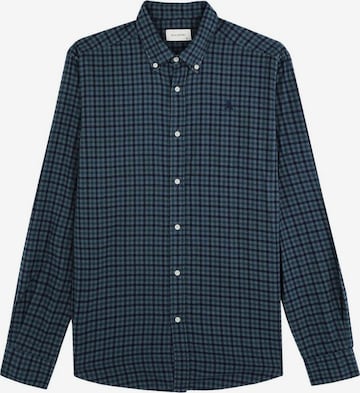 Scalpers Regular fit Button Up Shirt in Blue: front