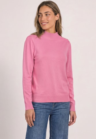 Pullover di STREET ONE in rosa: frontale