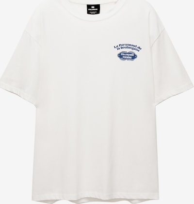 Pull&Bear Majica 'MC PARIS 01' u plava / bijela, Pregled proizvoda