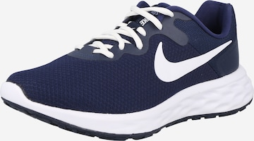 NIKE - Zapatillas de running 'Revolution 6' en azul: frente