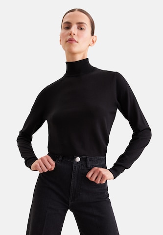 Pull-over SEIDENSTICKER en noir : devant