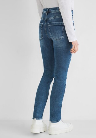 STREET ONE Slim fit Jeans 'York' in Blue