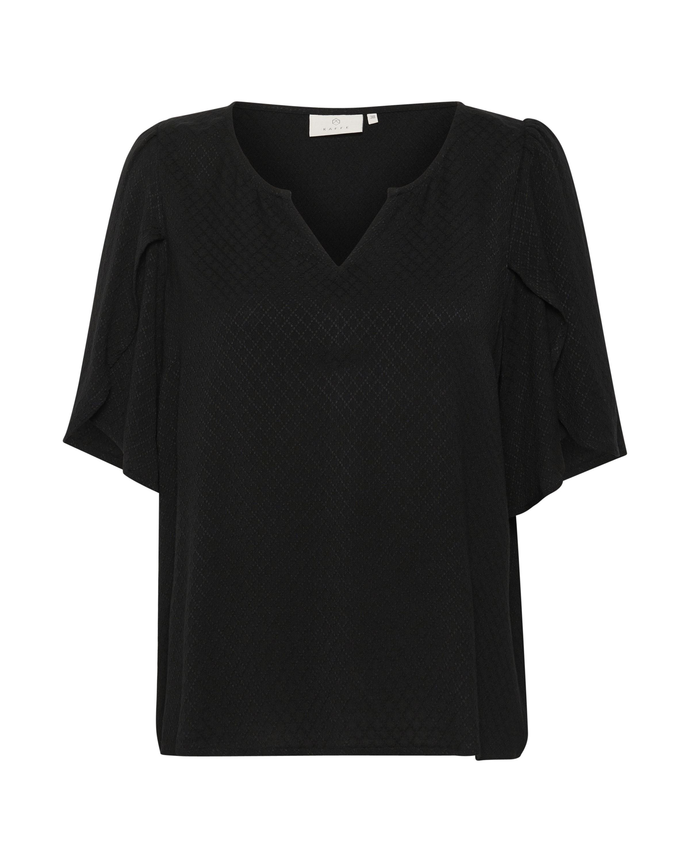Kaffe - Blusa 'KA Mona' en negro: frente