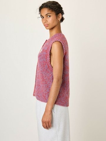 Cardigan 'EAST' AMERICAN VINTAGE en rouge