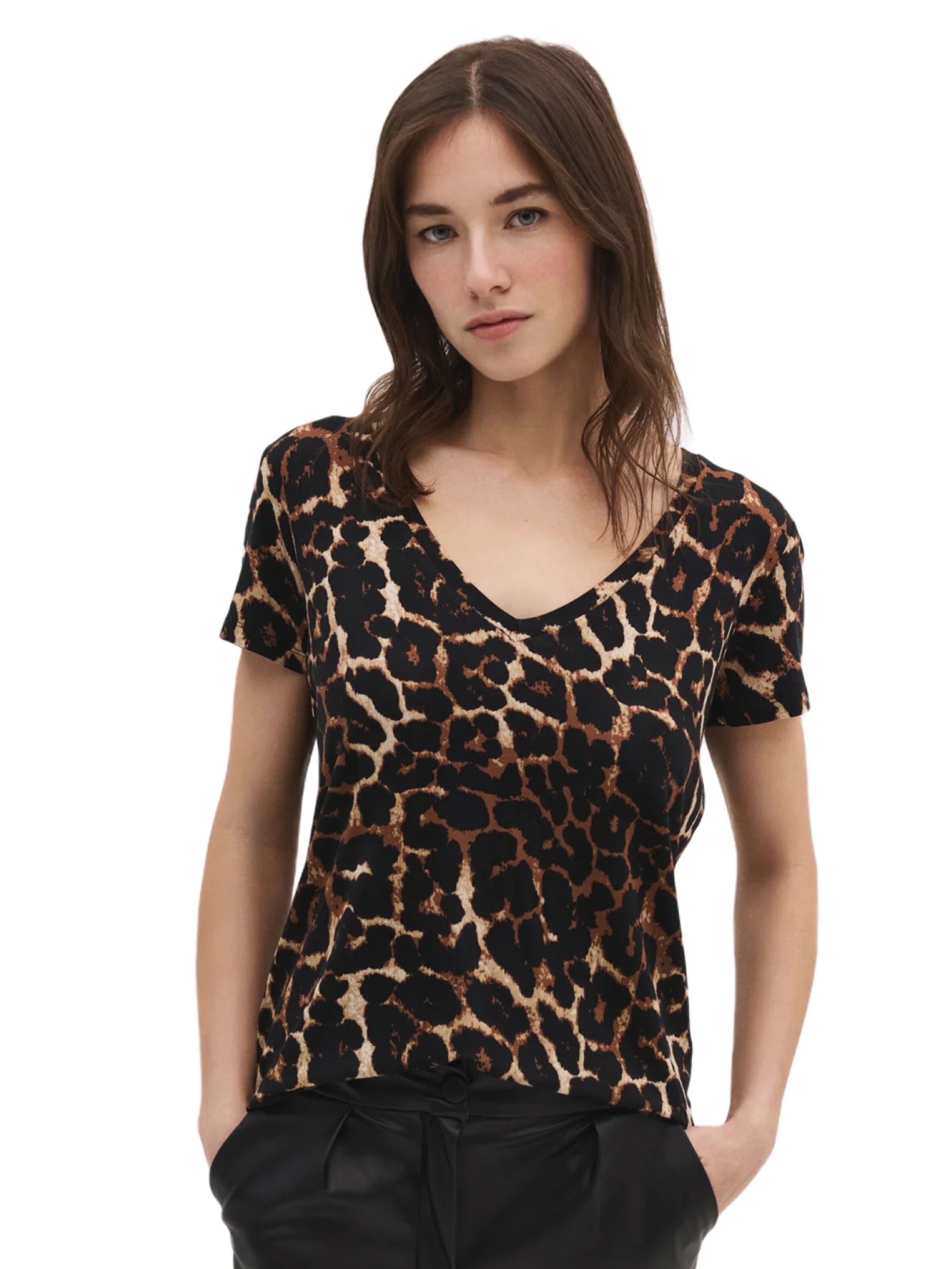 No Matter What T-Shirt in Braun: Vorderseite