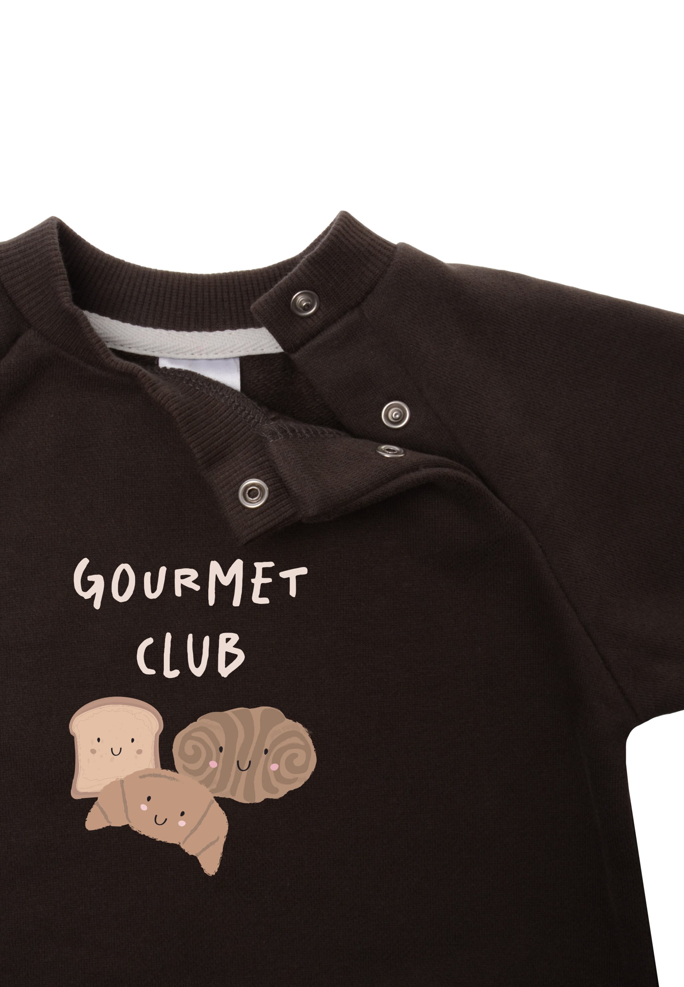 LILIPUT Sweatshirt 'Gourmet Club' in Braun