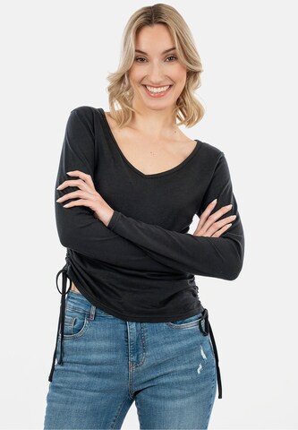T-shirt ' SFY Freyday ' Suri Frey en noir