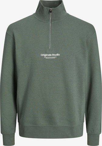 Sweat-shirt 'Vesterbro' JACK & JONES en vert : devant