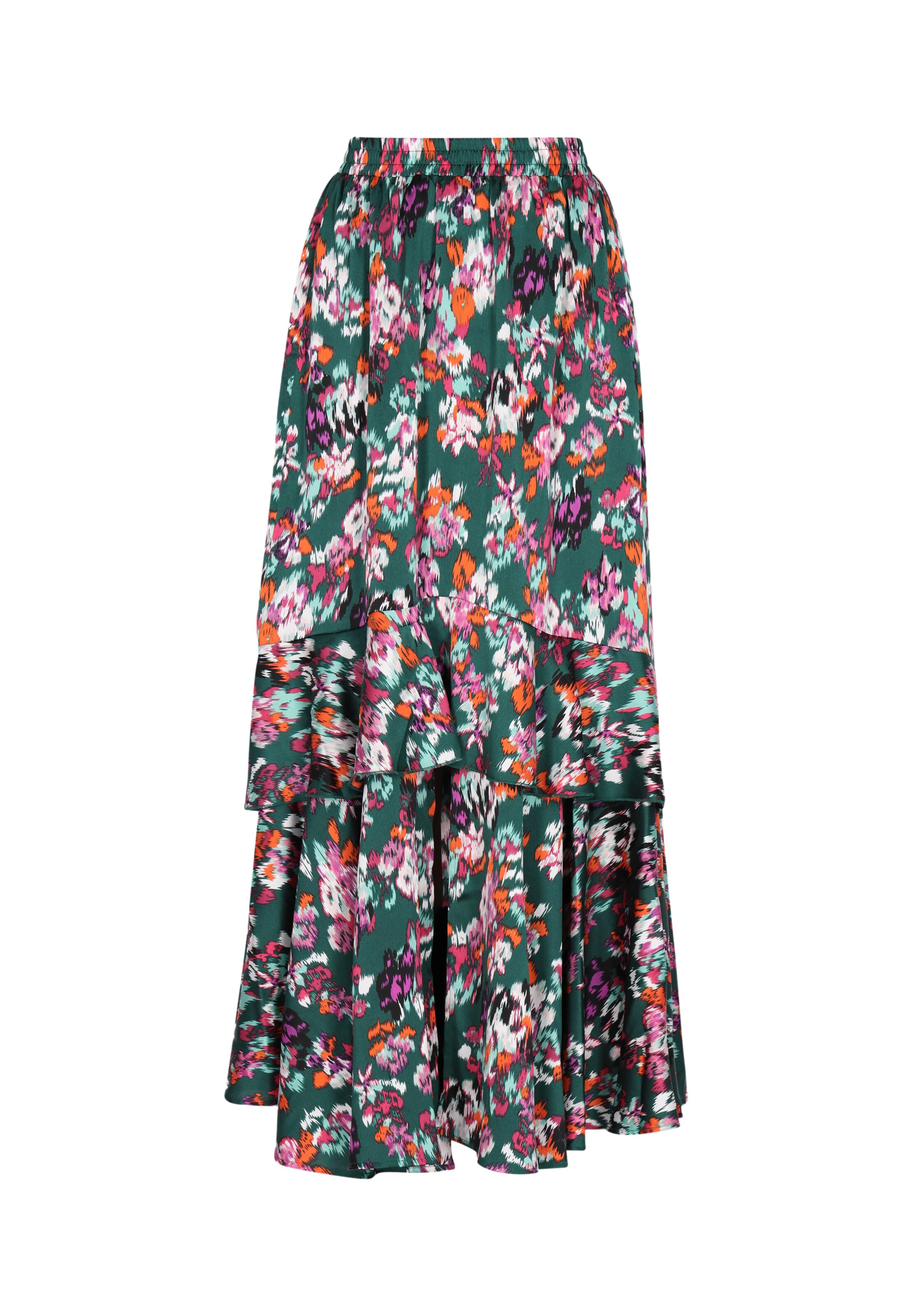 IZIA Spódnica w kolorze zielony: przód