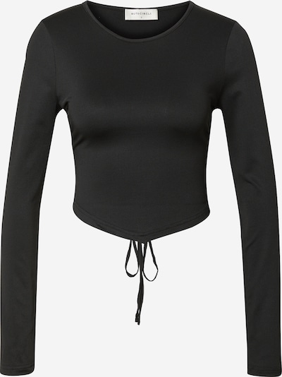 Rut & Circle Shirt 'VENDELA' in de kleur Zwart, Productweergave