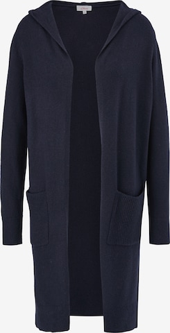 Cardigan s.Oliver en bleu : devant