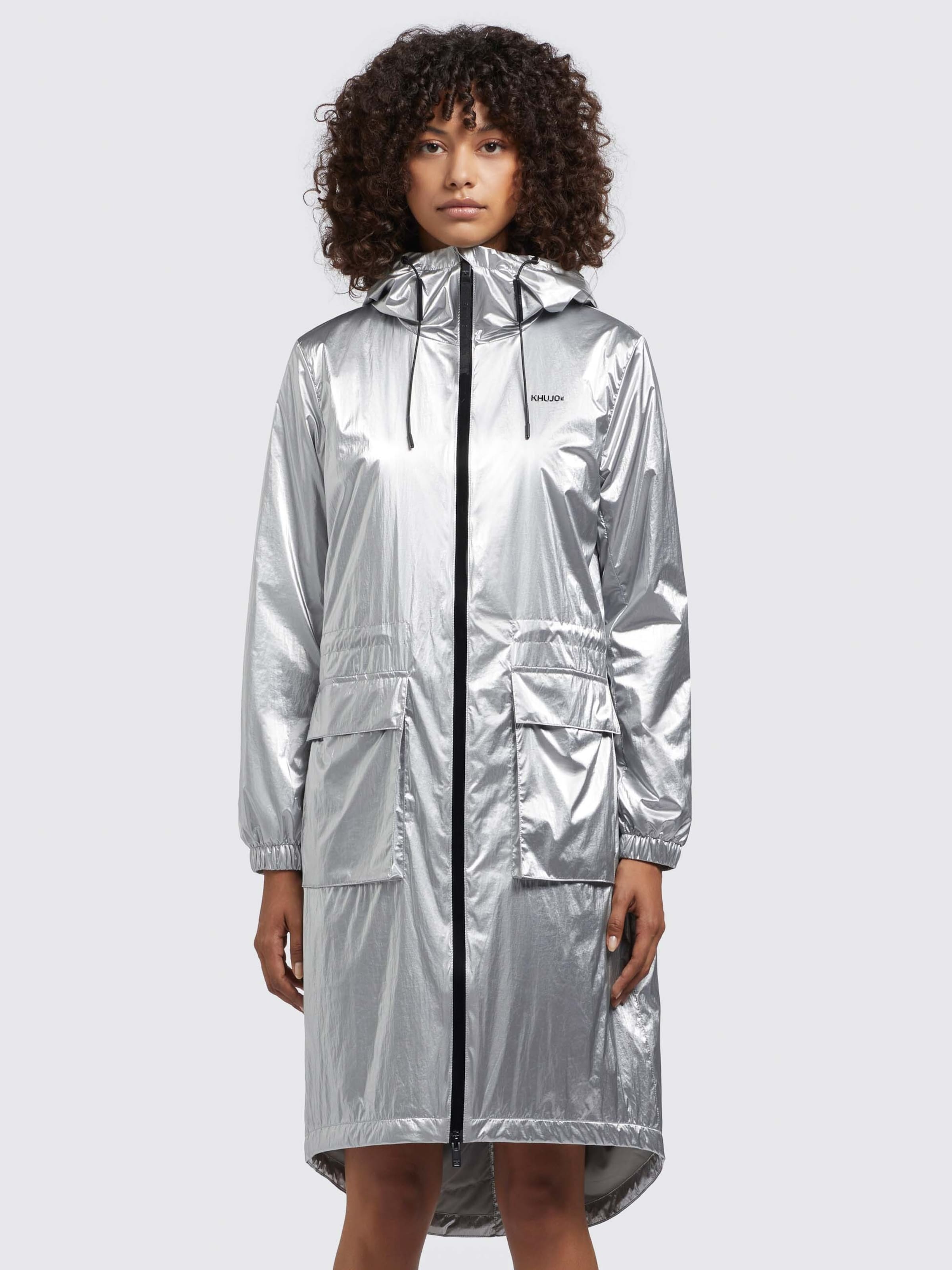 Coat silver deals
