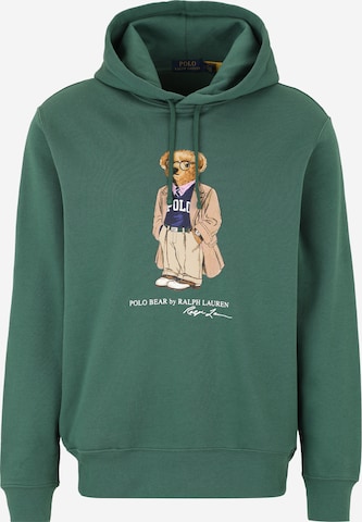 Polo Ralph Lauren Collegepaita värissä vihreä: etupuoli
