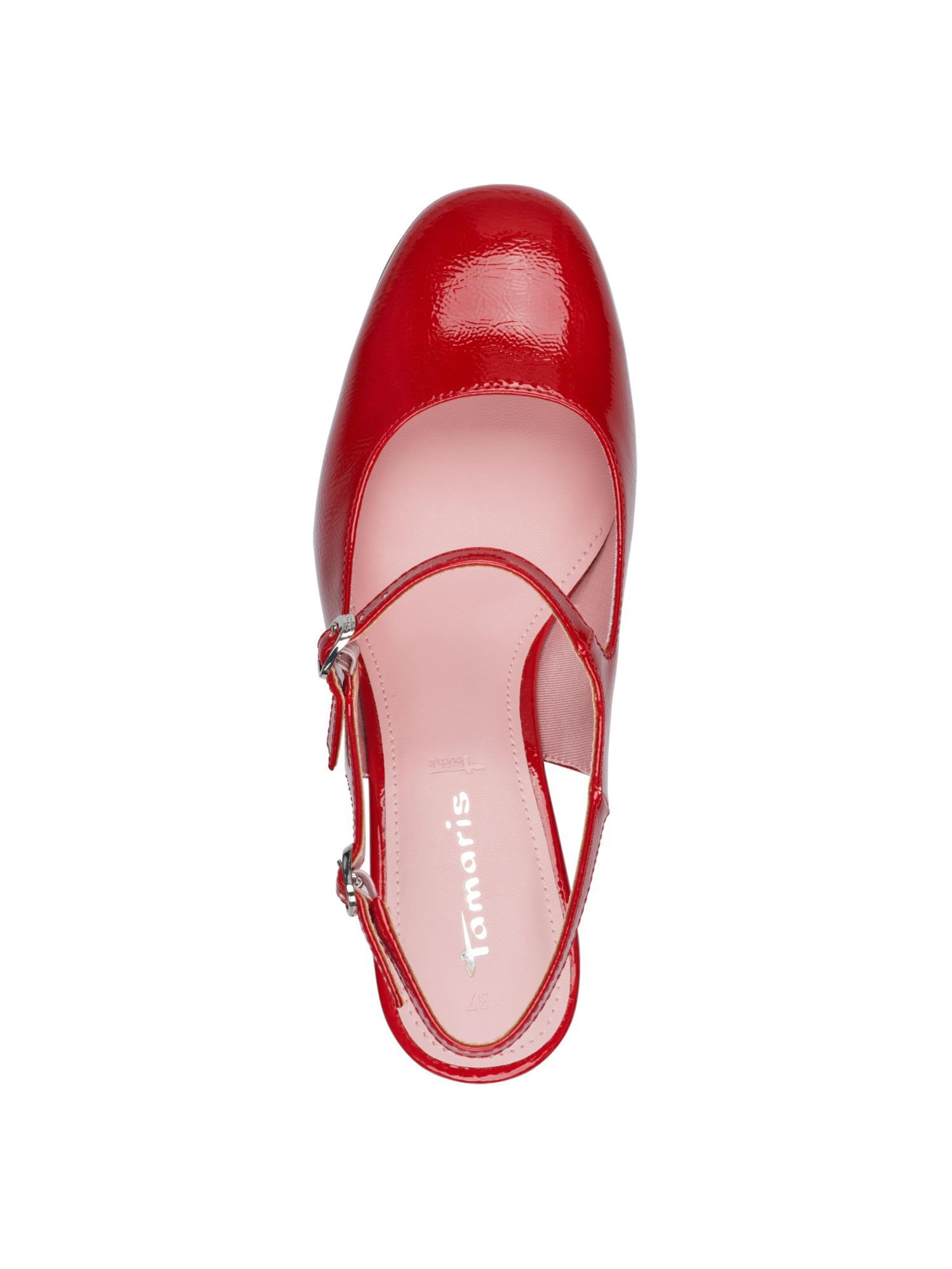 Tamaris Slingpumps in Rood