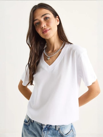 T-shirt 'T-Shirts' Bianco Lucci en blanc