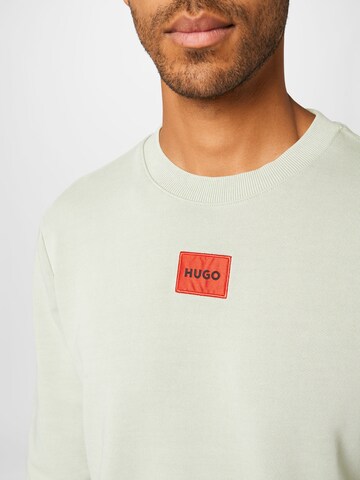 HUGO Red Sweatshirt 'Diragol' i grøn