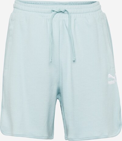PUMA Shorts  'CLASSICS' in hellblau / weiß, Produktansicht