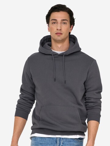 Only & Sons Sweatshirt 'Ceres' in Grey