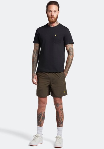 Lyle & Scott Loosefit Broek in Groen