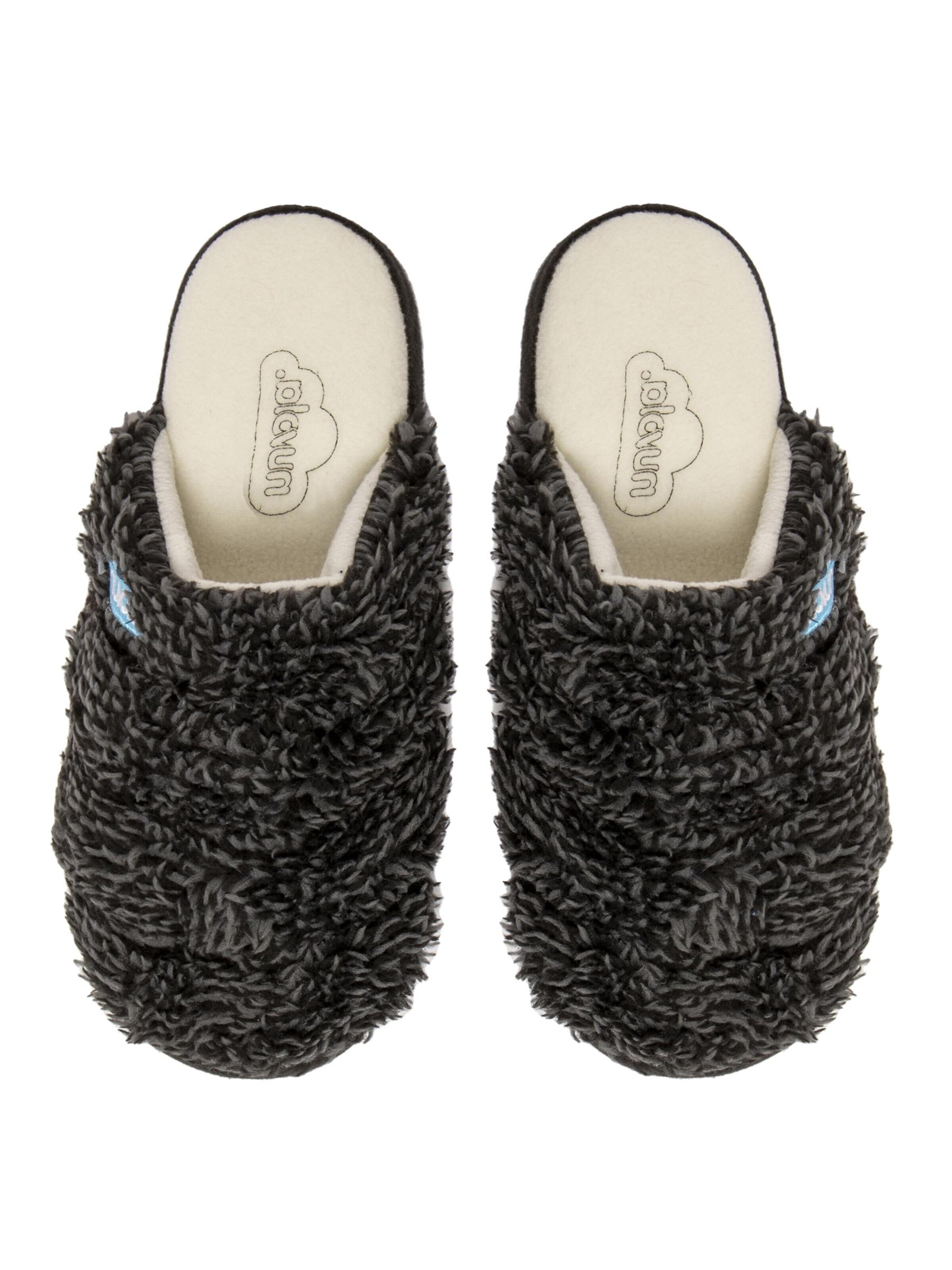Nuvola. Slipper 'Zueco Cloud Polar' in Black