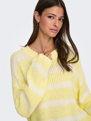 JDY Pullover 'JDYJUSTY' in Gelb