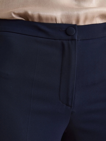 Regular Pantalon Il Lanificio en bleu