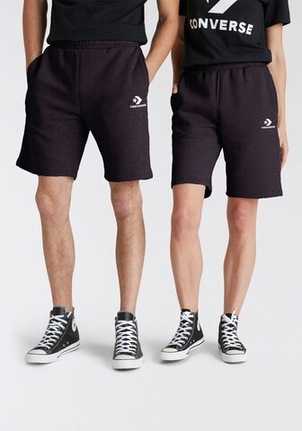 CONVERSE Regular Shorts in Schwarz