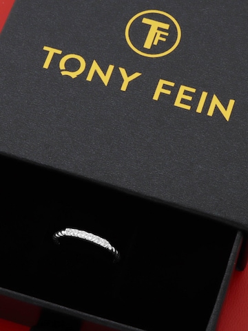 Tony Fein Ring 'Gedreht' in Silver