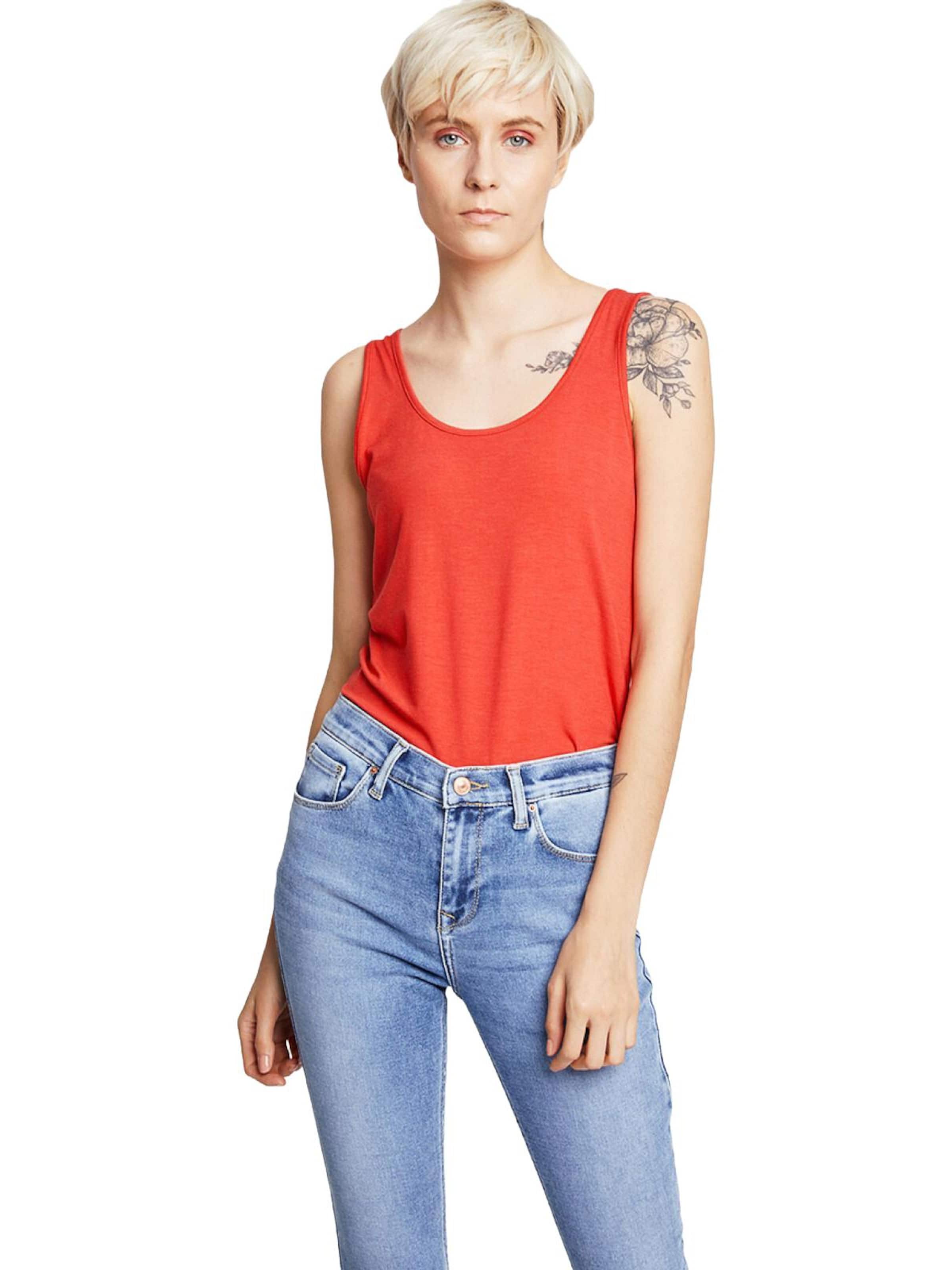 Top 'LTB Jeans Damen-Tanktop' di LTB Jeans in rosso: frontale