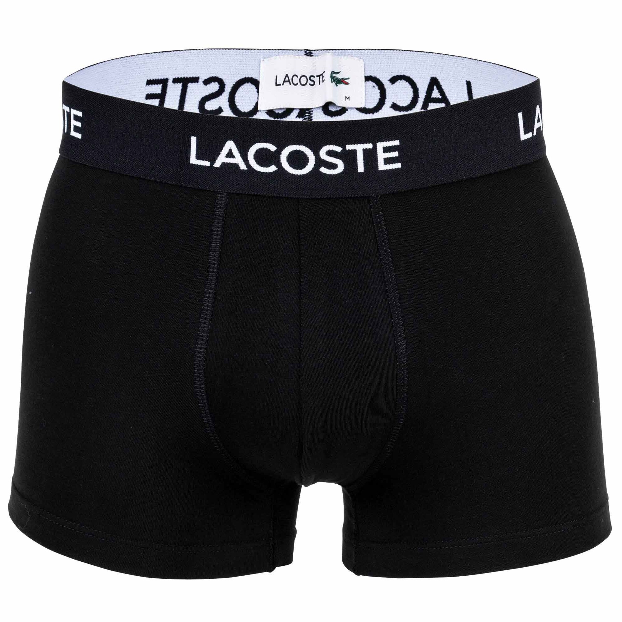 LACOSTE Boxeralsók - fekete