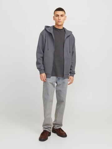 JACK & JONES Ζακέτα φούτερ 'JJEBradley' σε γκρι