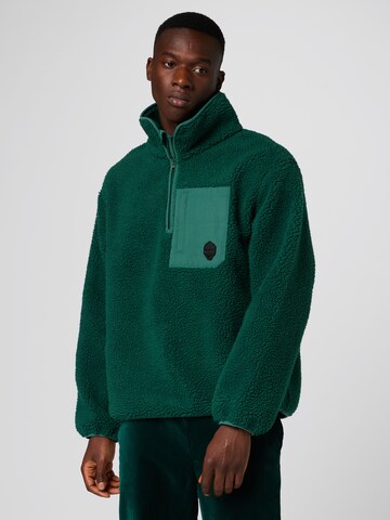 Sinned x ABOUT YOU Sweater 'Fritz' in Green: front