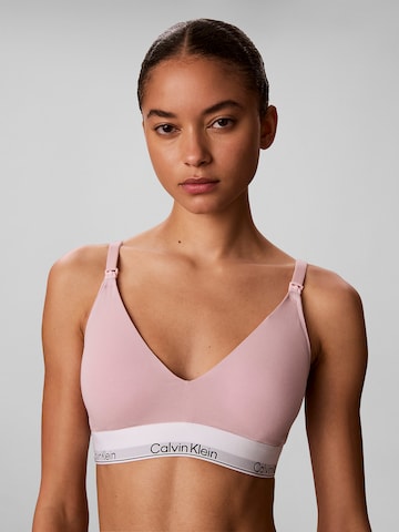 Calvin Klein Triangel BH in Roze