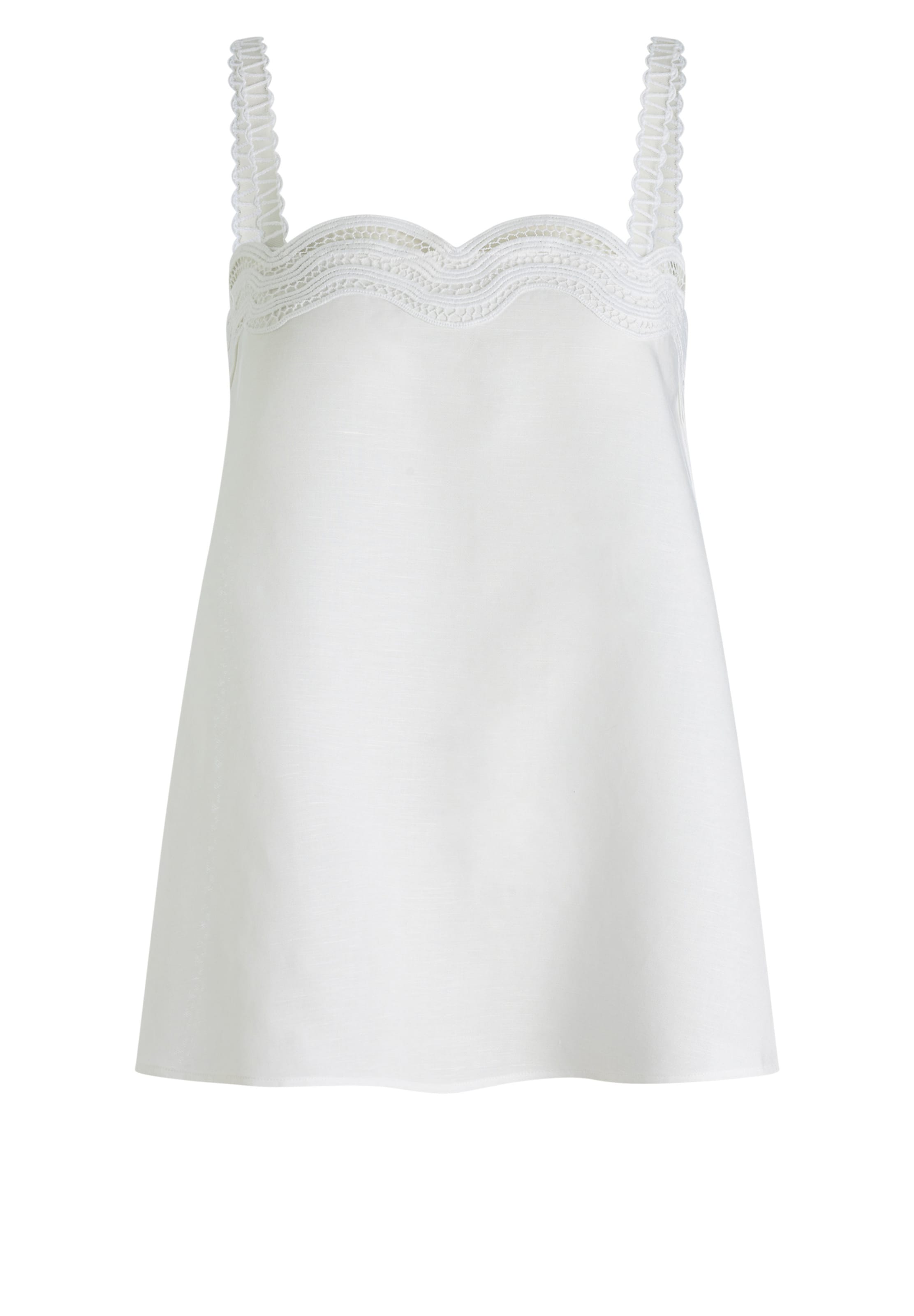 BOSS Top 'Badorina' in XS in weiß, Produktansicht