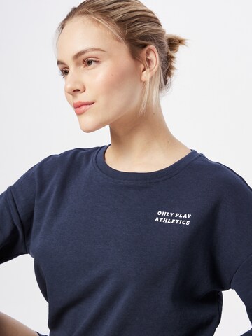 ONLY PLAY Athletic Sweatshirt 'MAE' in Blue