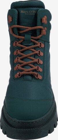 Marc O'Polo Lace-Up Boots 'ISAK' in Green