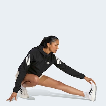 ADIDAS PERFORMANCE Athletic Jacket in Black