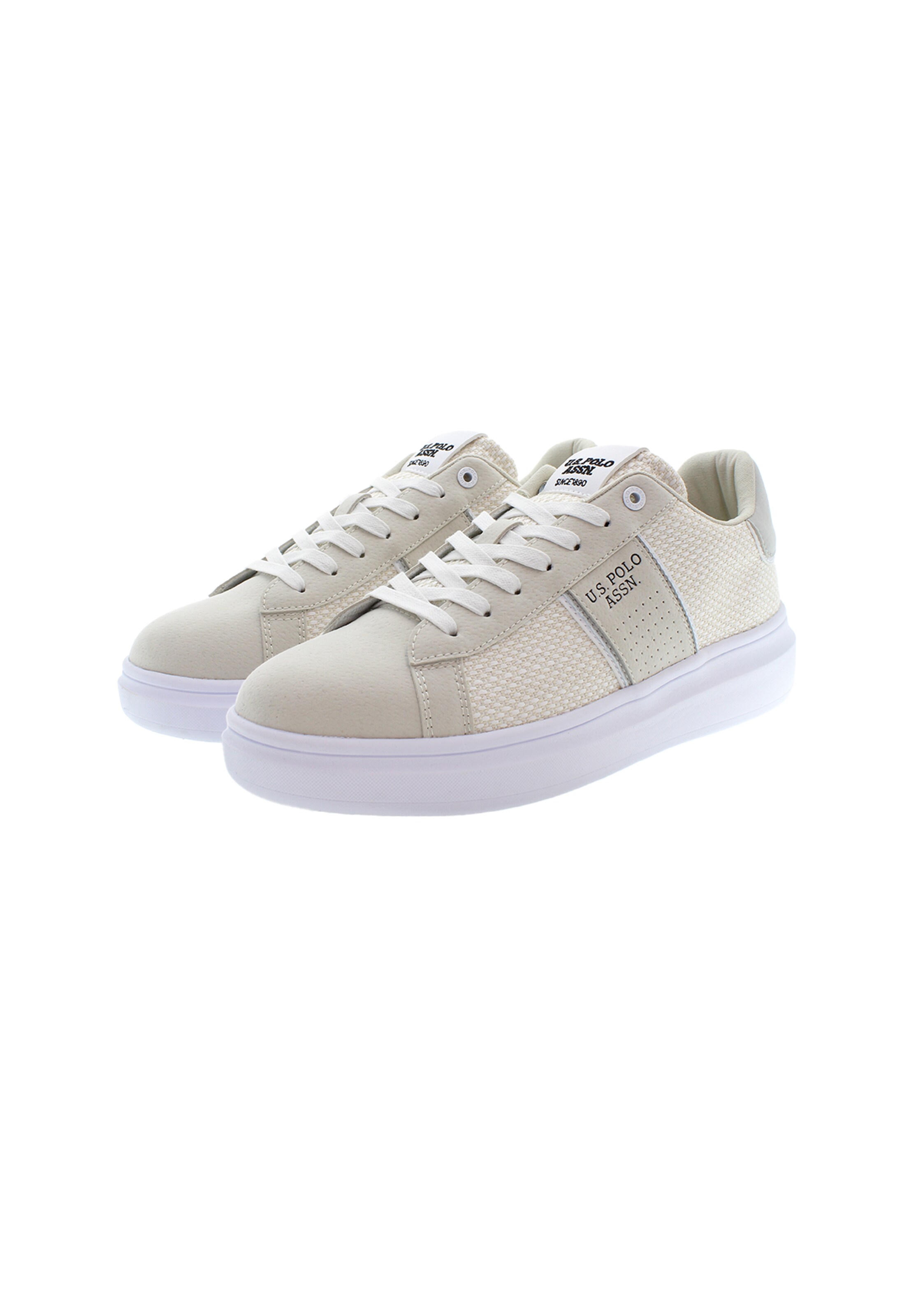 Sneaker bassa 'Caius' di U.S. POLO ASSN. in bianco