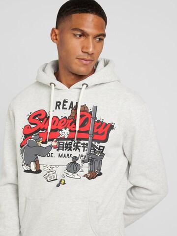 Superdry Sweatshirt 'New York' in Grau